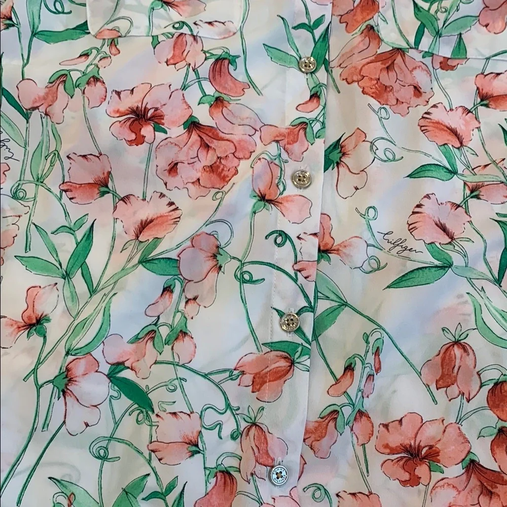 Tommy Hilfiger Women’s Floral Blouse - Picture 10 of 13